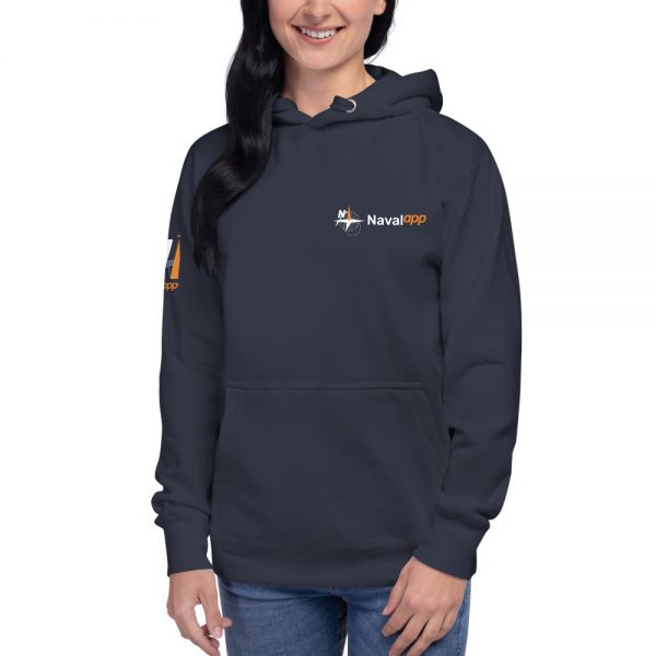 Navalapp unisex premium hoodie navy blaze