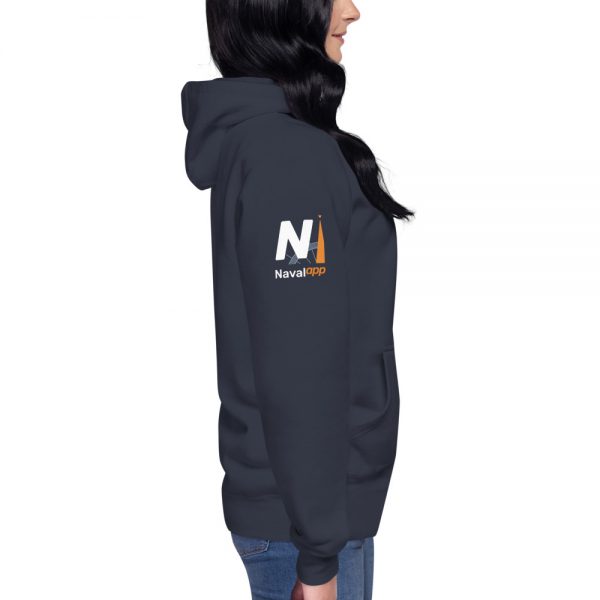 Navalapp unisex premium hoodie navy blaze