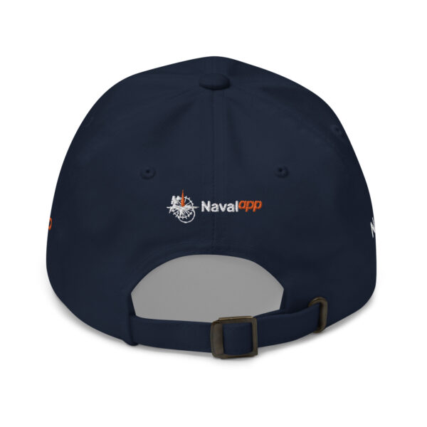 Navalapp Cap (Navy) - Adult. Back