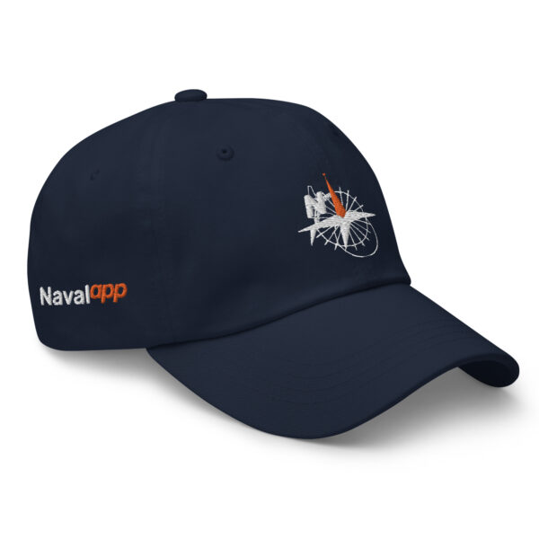 Navalapp Cap (Navy) - Adult. Front Right