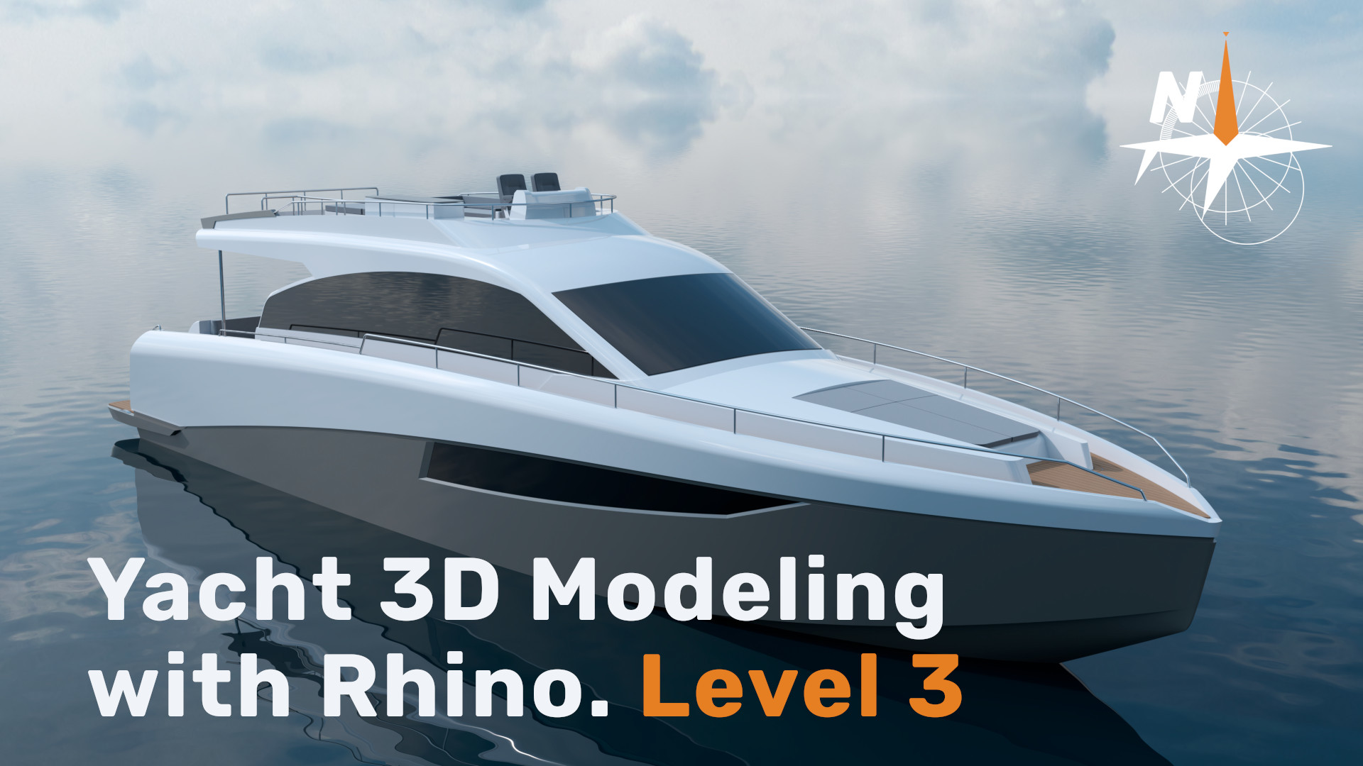 Yacht 3D Modeling with Rhino - Level 3