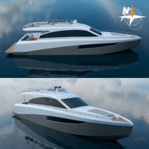 Yacht 3D Modeling with Rhino. Level 3